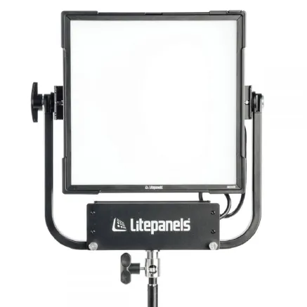 Litepanels Gemini 1x1 Soft RGBWW LED Panel (Standard Yoke, EU Power Cable)