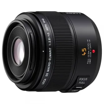 Objektīvi - Panasonic LEICA DC Makro Elmarit 45mm F2.8 (H-ES045E) - ātri pasūtīt no ražotāja