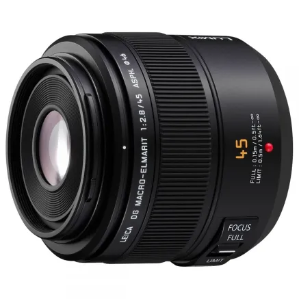 Panasonic LEICA DC Makro Elmarit 45mm F2.8 (H-ES045E)