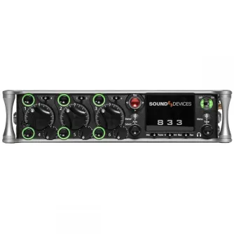 Skaņas ierakstītāji - Sound Devices 833 Portable Compact Mixer-Recorder - ātri pasūtīt no ražotāja
