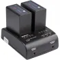 Kameru akumulatori - Swit S-8972 DV Battery w/ DC Output for Sony L Series - ātri pasūtīt no ražotāja