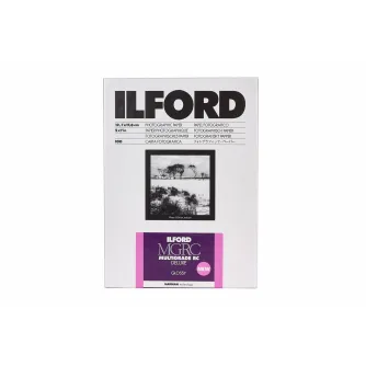 Foto papīrs - Ilford Photo ILFORD MULTIGRADE RC DELUXE GLOSSY 17.8x24cm 25 - ātri pasūtīt no ražotāja