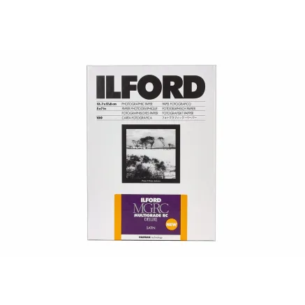 harman ILFORD MULTIGRADE RC DELUXE SATIN 12.7x17.8cm 100