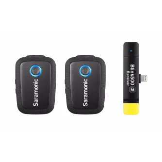 Vairs neražo - Saramonic BLINK 500 B4 (TX+TX+RX DI) 2 TO 1 - 2,4