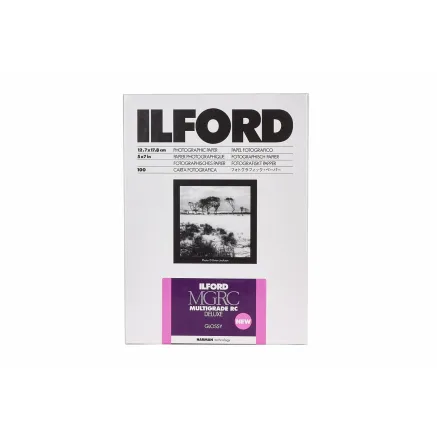 Ilford Photo ILFORD MULTIGRADE RC DELUXE GLOSSY 4x5in 25 (Bx)