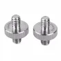 Rigu aksesuāri - SmallRig 828 Double Head Stud w/1/4" - 1/4" thread - perc šodien veikalā un ar piegādi