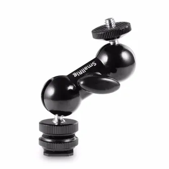 Rigu aksesuāri - SmallRig 1135 MULTI-FUNC DOUBLE BALLHEAD SHOE+1/4 - ātri pasūtīt no ražotāja