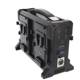 V-Mount Baterijas - Rolux Battery Charger RL-4KS for 4 x V-Mount Battery - ātri pasūtīt no ražotāja