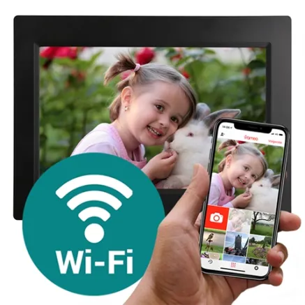 Benel Photo Frameo Digital Photo Frame HF-101B Black 10.1 Inch