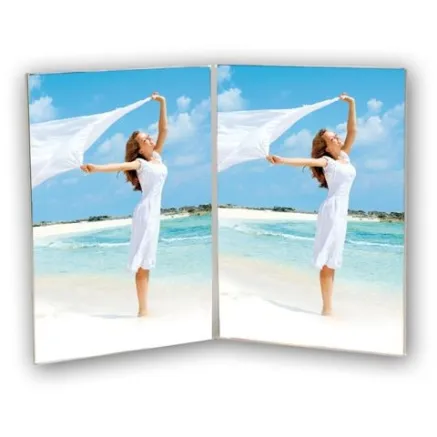 Zep Double Photo Frame 730234 Vertical 2x 7x10 cm