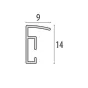 Foto rāmis - Zep Photo Frame KL4 Silver 20x30 cm - ātri pasūtīt no ražotāja