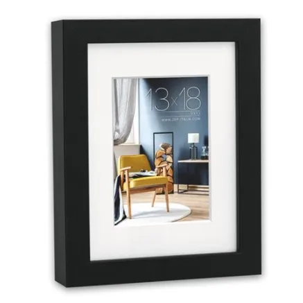 Zep Photo Frame V5968B Niki Black 10x15 / 15x20 cm