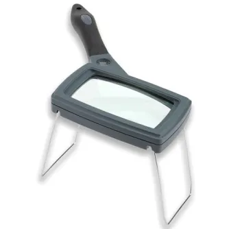 Palielināmie stikli - Carson Handheld Magnifier with Rubber Grip 2,5x85mm - ātri pasūtīt no ražotāja