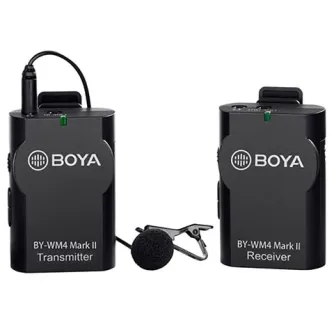 Bezvadu piespraužamie mikrofoni - Boya Microphone Wireless BY-WM4 Pro K-1 for DSLR and Smartphone - ātri pasūtīt no ražotāja