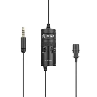 Mikrofoni - Boya piespraužams mikrofons BY-M1 Pro - perc šodien veikalā un ar piegādi