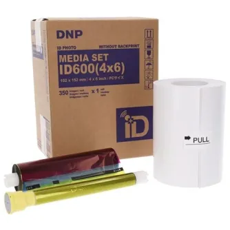 Fotopapīrs printeriem - DNP ID Photo Media 1 Roll а 350 Prints 10x15 for ID600 - ātri pasūtīt no ražotāja