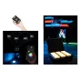 Aputure AL-MC RGBWW mini kameros LED šviesa su magnetiniu tvirtinimu ir OLED valdymo ratukas, rodantis Sidus Link programėlės sąsają spalvos temperatūros ir atspalvių nustatymams