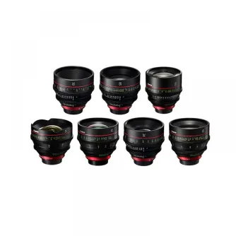 Objektīvi - Canon 7 Prime Bundle 14mm-20mm-24mm-35mm-50mm-85mm-135mm - ātri pasūtīt no ražotāja