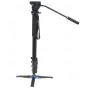Monopodi - Benro A48FDS4 video monopods ar galvu - perc šodien veikalā un ar piegādi