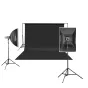 Foto foni - Walimex pro paper background 2,72x10m, black - ātri pasūtīt no ražotāja