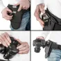 Vestes Siksnas Jostas - Walimex pro Camera Belt with 2x V-Dock Argus - ātri pasūtīt no ražotāja