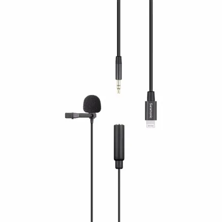 SARAMONIC LAVMICRO U1A LAVALIER MIC FOR W/ LIGHTNING CONNECTOR (2M) LAVMICRO U1A
