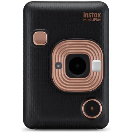 FUJIFILM Instant camera & Smartphone printer instax mini LiPlay Elegant Black