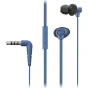 Headphones - Panasonic RP-TCM130E-A In-Ear Headset with Extra Bass, Blue - quick order from manufacturer