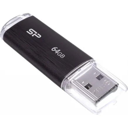 Silicon Power flash drive 64GB Ultima U02, black SP064GBUF2U02V1K