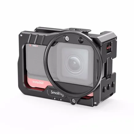 SmallRig 2901 Vlogging Cage en 52mm Filter Adapter voor Insta360 ONE R 4K Edition 2901