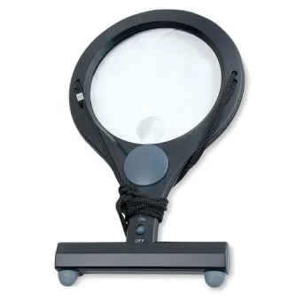 Palielināmie stikli - Carson Necklace Loupe 2/4x110mm with LED - ātri pasūtīt no ražotāja