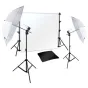 Fluorescējošās - Linkstar Daylight Set 2x85W with 2 Backgrounds - ātri pasūtīt no ražotāja