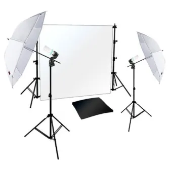 Fluorescējošās - Linkstar Daylight Set 2x85W with 2 Backgrounds - ātri pasūtīt no ražotāja