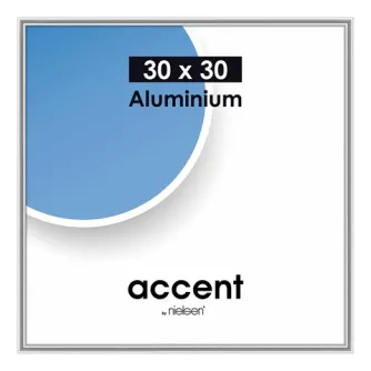 Foto rāmis - Nielsen Photo Frame 54123 Accent Glossy Silver 30x30 cm - ātri pasūtīt no ražotāja