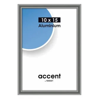 Foto rāmis - Nielsen Photo Frame 51225 Accent Steelgrey 10x15 cm - ātri pasūtīt no ražotāja