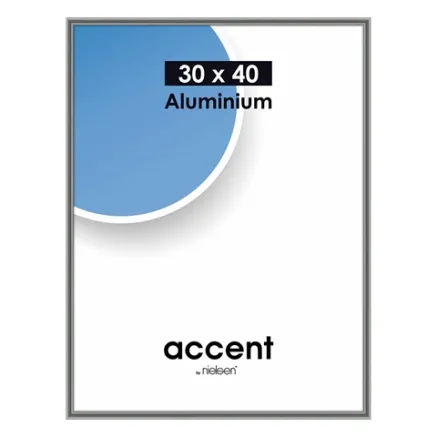 Nielsen Photo Frame 52425 Accent Steelgrey 30x40 cm