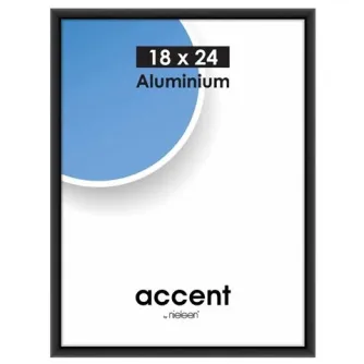 Foto rāmis - Nielsen Photo Frame 53426 Accent Frosted Black 18x24 cm - ātri pasūtīt no ražotāja