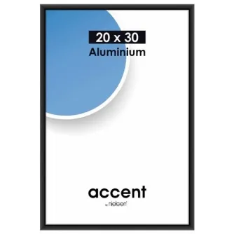 Foto rāmis - Nielsen Photo Frame 53526 Accent Frosted Black 20x30 cm - ātri pasūtīt no ražotāja