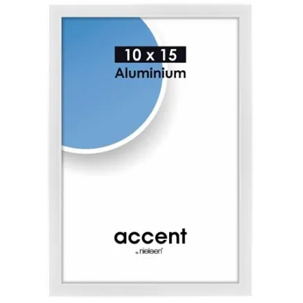 Nielsen Photo Frame 51239 Accent Glossy White 10x15 cm