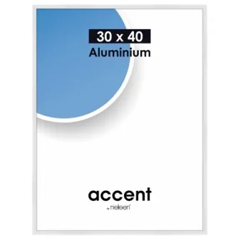 Foto rāmis - Nielsen Photo Frame 52439 Accent Glossy White 30x40 cm - perc šodien veikalā un ar piegādi