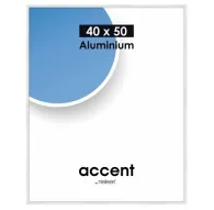 Foto rāmis - Nielsen Photo Frame 52539 Accent Glossy White 40x50 cm - ātri pasūtīt no ražotāja