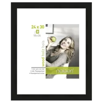 Foto rāmis - Nielsen Photo Frame 8988006 Apollon Black 24x30 / 18x24 cm - ātri pasūtīt no ražotāja