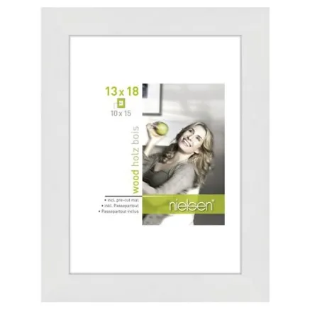 Nielsen Photo Frame 8988002 Apollon White 13x18 / 10x15 cm