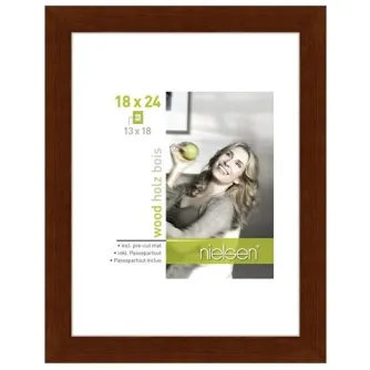 Foto rāmis - Nielsen Photo Frame 8988044 Apollon Wenge 18x24 / 13x18 cm - ātri pasūtīt no ražotāja