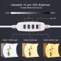 Gaismas kastes - Puluz Folding Portable Ring Light Photo Lighting Studio 30cm PU5030 - perc šodien veikalā un ar piegādi