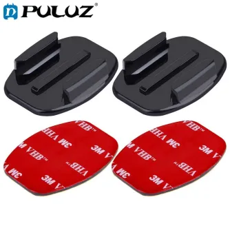Sporta kameru aksesuāri - Puluz sticker set 3M for Osmo Action and GoPro 2+2 (flat+curved) - perc šodien veikalā un ar piegādi