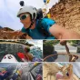 Sporta kameru aksesuāri - Puluz sticker set 3M for Osmo Action and GoPro 2+2 (flat+curved) - perc šodien veikalā un ar piegādi