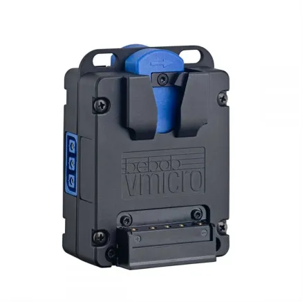Bebob Micro Powerbase für 2 V-Mount Akkus (POWERBASE-VMICRO) POWERBASE-VMICRO