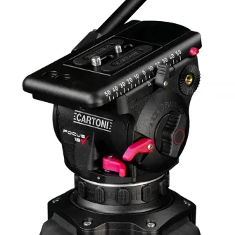 Statīvu galvas - Cartoni FOCUS 12 Fluid Head (HF1200) - ātri pasūtīt no ražotāja