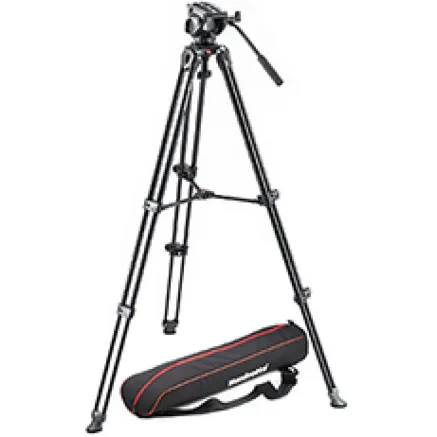 Manfrotto MVK500AM video komplekts (statīvs MVT502AM+ galva MVH500A)